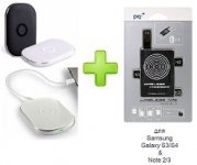 Модуль беспроводного зарядного уст-ва PQI-PowerQi Бандл T-200+Wireless Tag, + Адаптер для беспроводн