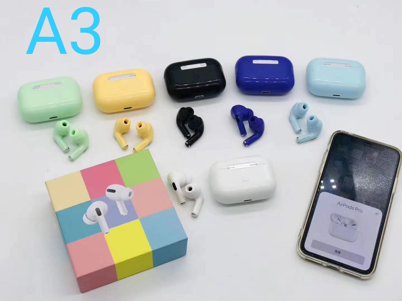 AIRPODS A3 Pro Wireless Original HD Voic, p1009501 - Melltoo.com