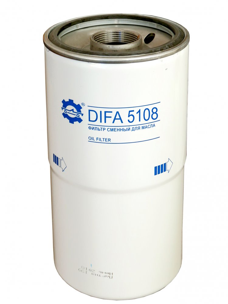 Масляный фильтр DIFA 5108 для БЕЛАЗ (дв.Cummins), грузовики FORD, с/x ...