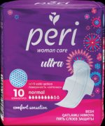 Женские гигиенические прокладки PERI Ultra Normal 10 шт. (сетка)_1026