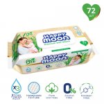 Влажные салфетки Happy Moon Premium 72шт