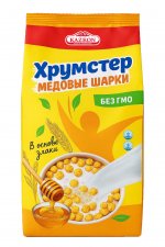 8. Готовый завтрак Хрумстер шарики медовые 0,180 кг 10 шт в коробке