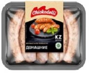 Колбаски для гриля "Домашние" лоток 500 гр