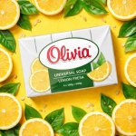 Мыло твердое Olivia - UNIVERSAL SOAP LEMON FRESH 640 гр