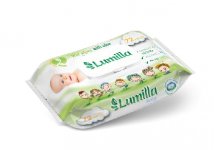 Детские Влажные салфетки ALOE 120шт