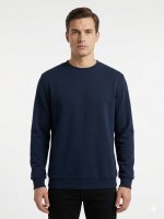 Толстовка Модель-504, темно-синяя