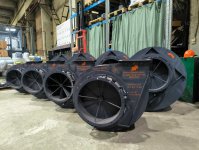Дымососы ДН одностороннего всасывания 3 402–43 000 м³/ч