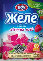 Желе со вкусом Лесных ягод 90г
