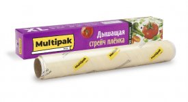 Дышащая стрейч плёнка Multipak 30см х 50м в картонной упаковке