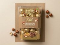 Мини-шоколадки с кремом из фундука и кусочками фундука