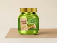 Паста из серой фисташки 30% (стеклянная банка 200 г)