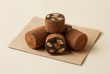 Рахат-лукум ролл по-алеппски с миндалём, в корице
