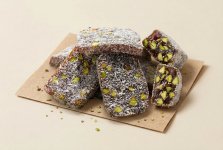 Цезерье (морковная сладость) с фисташкой