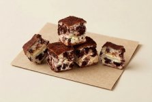 Рахат-лукум «баклава» с печеньем и кремом