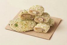Рахат-лукум лунный свёрток с кремом, в кокосе и фисташке