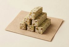 Королевский рахат-лукум с белой фисташкой, в обсыпке из кокоса